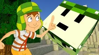 Minecraft - PIRAMIDE DE LUCKY BLOCK - CHAVES! - MINI GAME PVP