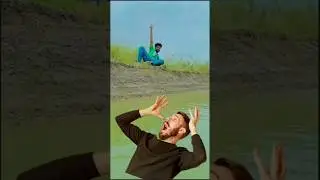 India vs Pakistan long jump challenge video hai part 12345 #viralvideo #comedy #manoranjan #pakvsind