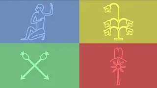 All Egyptian Hieroglyphs in a single video
