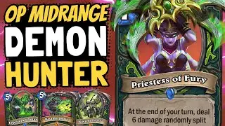 DESTROYING THE META! This Demon Hunter Deck is BROKEN! | Ashes of Outland | Hearthstone