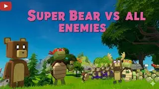 Super Bear vs All Enemies 🔥 Full Power Fight Scene | Ultimate Battle#SuperBear#SuperBearVsAllEnemies
