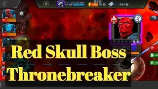 Red Skull Boss Solo Thronebreaker Difficulty, please subscribe