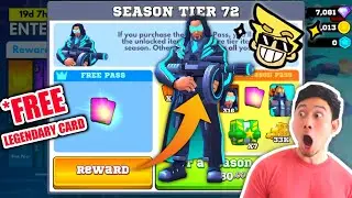 Free Legendary Card & Cyberagent Get In FRAG Pro Shooter Season Rewards😍