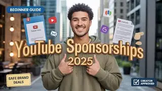 How to Handle YouTube Sponsorships in 2025 | Beginner&rsquo;s Guide