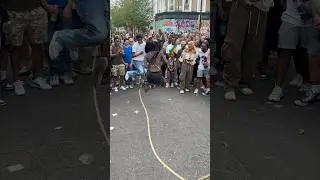 Notting Hill carnival jumping #nottinghillcarnival2025 #carnival2025