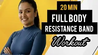 20 MINUTE BEST FULL BODY RESISTANCE BAND STRENGTHENING ( Low impact) | IRON LOTUS