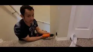 unboxing & installing EVENFLO door gate