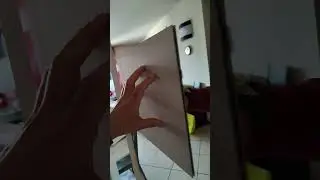 How does the mirror know what's behind the card? #mirror
