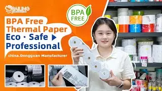 BPA Free Thermal Paper Rolls 🌿 | Eco-Friendly & Professional Quality | Sailing Paper