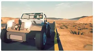 Going on a Road Trip Through the Endless Desert - Under the Sand