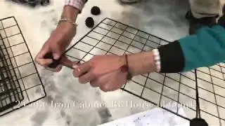 DIY Closet Cabinet Metal Wire Storage Cubes Organizer (2 - Regular Cube)