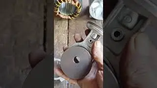 Motor winding|Oil free air compressor motor winding|Electric motor winding #shorts