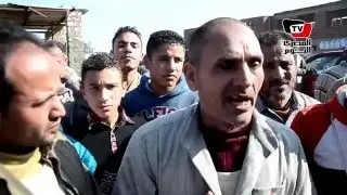 «تجار المواشي» يتظاهرون ضد غلق «سوق المنصورة»