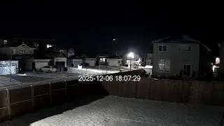 Satellite reentry 2025 12 06 1807 (Starlink 3322)