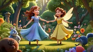 Four Sparkling Fairies Dance at Dawn | Magical Morning Fairy Rhyme for Kids