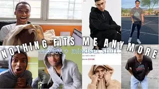 nothing fits me anymore *outgrowing clothes + mindset* (asos haul men 2021)