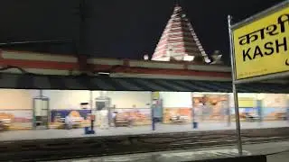 kashi railway station way to Varanasi city railway station view