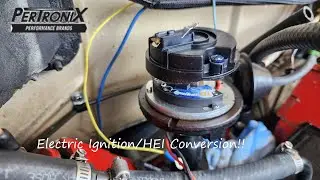 Pertronix Ignitor/Flame Thrower 3 Coil HEI Upgrade on the 66 AMC Rambler Rebel - Delco Distributor