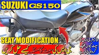 Suzuki Gs150 seat Modification / suzuki gs 150