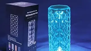 Rose Diamond USB Chargable Table Lamp