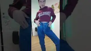 Wearing Vintage Versace pants