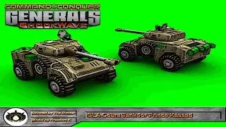C&C Shockwave 1.1 - Skirmish with Kassad [C&C Generals Zero Hour]