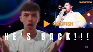 Codfish beatbox is back 🇦🇺! Part 1 and 2 Toolo reacts to Codfish live at looparama.