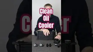 Can you clean your oil cooler?  #speedingnu #oilcooler