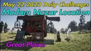 Red Dead Online Daily Challenges Madam Nazar Location May 22 2023 rdr2 online #rdo #reddeadonline