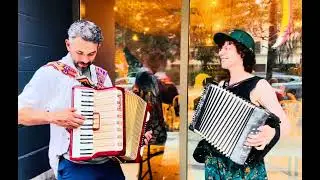 Hamilton Fridge Festival 2025   acordian players