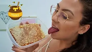 ASMR:  🐝 FAVO DE MEL 🍯 (Eating Sounds - Platter mukbang)