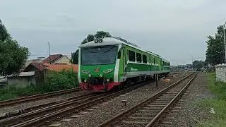 KLB KP/10033 Kereta Istimewa 🟢⚪ relasi YK-JNG #kai #keris #keretaapi #keretaistimewa #train