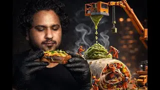 ASMR MUKBANG Egg Hot Wok !NOODLES!