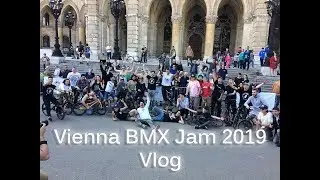 BEST FALL IN BEST TRICK!? | Vienna Jam 2019 BMX FLATLAND Vlog