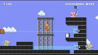 Eric's Super Mario Maker 2 Levels: 8-bit Mechakoopas