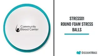 Printed Round Foam Stress Balls