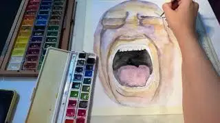 A Surreal Portrait in Watercolor &ndash; Between Reality and Imagination