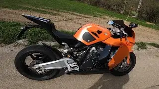 Test KTM RC8 1190 full stock