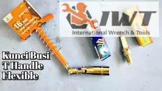💥Kunci busi T flexible IWT W-KBF-LITE 16 | Review Tes Torsi