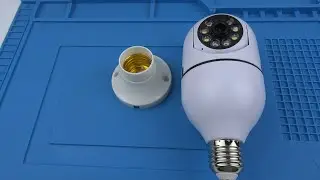 Умная WiFi камера поворотная в виде лампочки  Fuers Kerui IP-камера  для умного дома SmartLife, Tuya