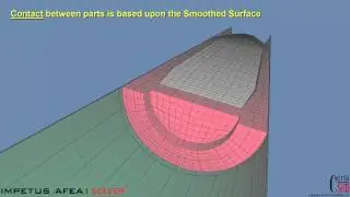 CertaSIM: ElementTechnology in IMPETUS Afea Solver - Bullet Barrel Example