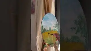 Come Dipingere un paesaggio #arte#pittura#acrilico#tela#dipingere