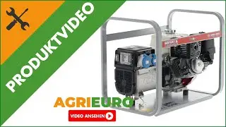 Montagevideo Stromerzeuger 5,0 kW einphasig MOSA GE 7000 HBM AVR - Drehstromgenerator Made in Italy