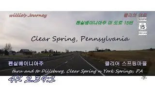 Dillsburg | Clear Spring | York Springs PA | US 15S | to Richmond VA | 112523-0002