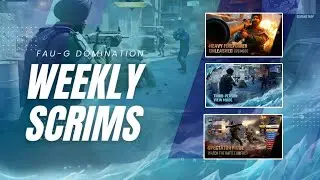 FAU-G SHOWDOWN-1 Weekly Scrims Registration open Day-1