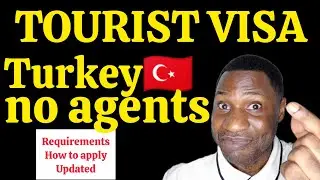 TOURIST VISA TO 🇹🇷TURKEY NIGERIA| HOW TO APPLY FOR IT|NO AGENT NEEDED