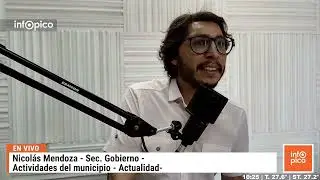 Nicol&aacute;s Mendoza en INFOPICO RADIO: Gesti&oacute;n Integral, Cultura y Compromiso con la Comunidad