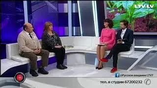В студии Ирина Хрушкая и Арвид Нейманис