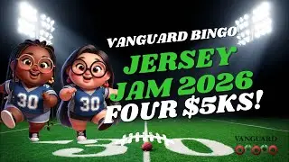 Vanguard Bingo Santa Clara Jersey Jam! 🏈1/16/2026