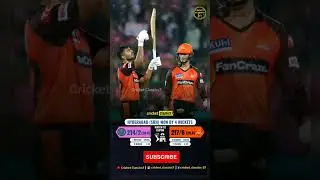 High Voltage Match | RR vs SRH Match 2023 Score | Highlights | Last Ball Drama #shorts